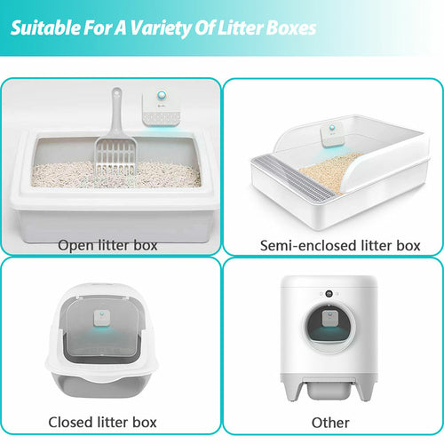 Smart Cat Odor Purifier for Cat Litter Box